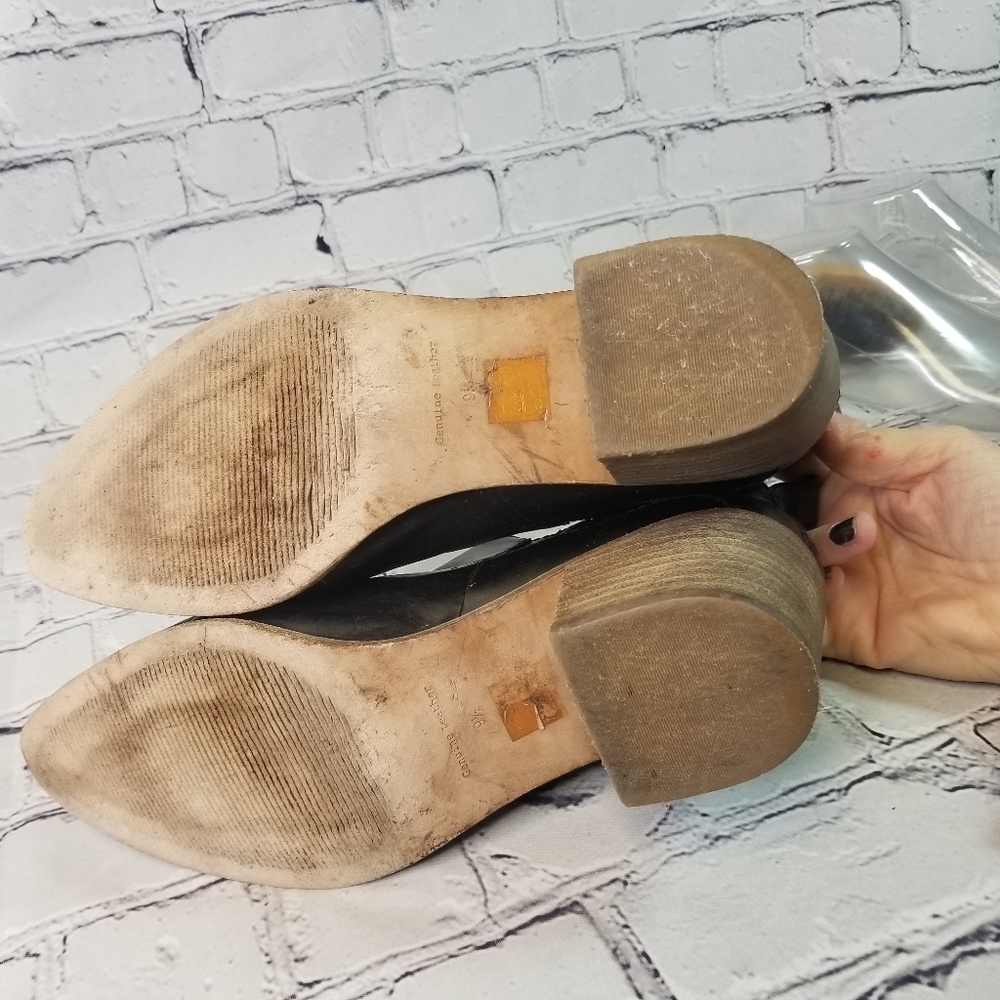 Madewell black leather chelsea boots - Picture 5 of 11